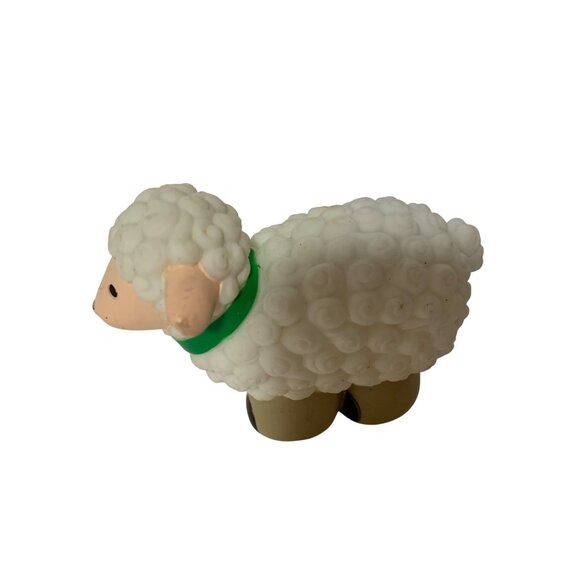 Battat 1987 Vintage Cow Pig Horse Lamb Lot of 4 Figures Farm Toy Animals plastic - Picture 5 of 6